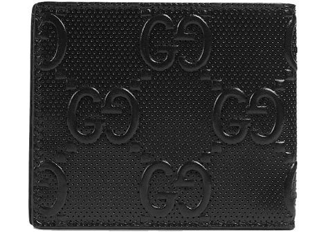 gucci embossed wallet|gucci wallets official website.